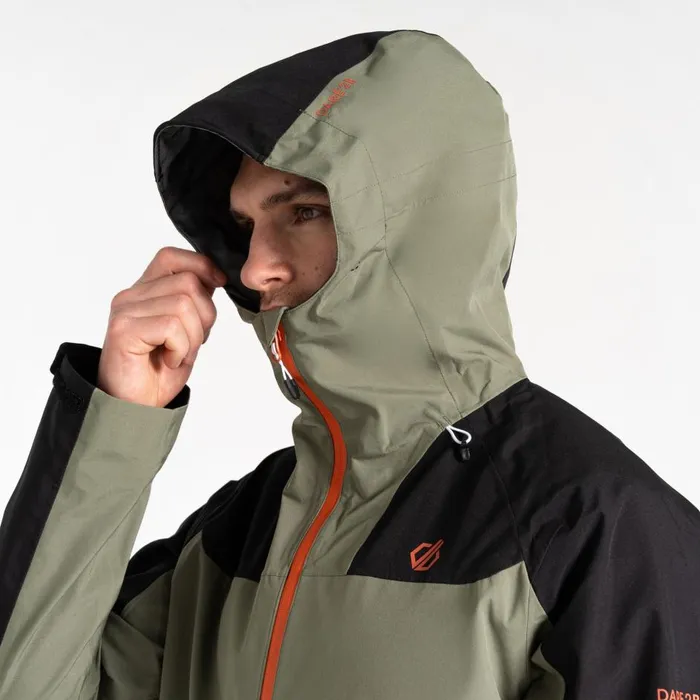 Roving II Waterproof Jacket Olivine Green Black Men Dare 2b Ski Jackets