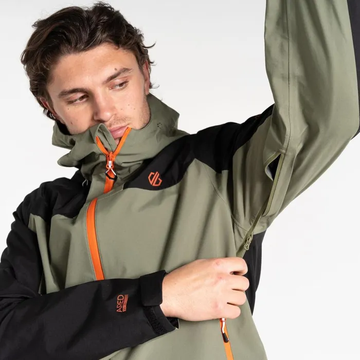 Roving II Waterproof Jacket Olivine Green Black Men Dare 2b Ski Jackets
