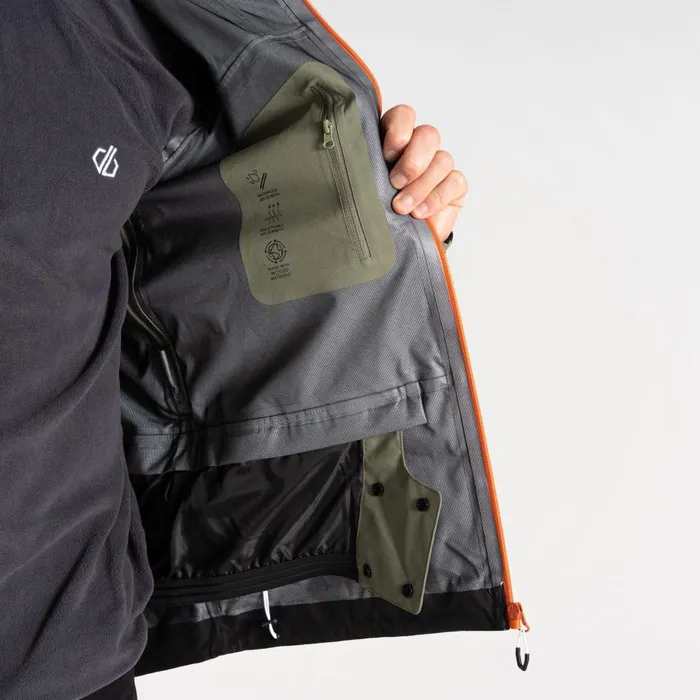 Roving II Waterproof Jacket Olivine Green Black Men Dare 2b Ski Jackets