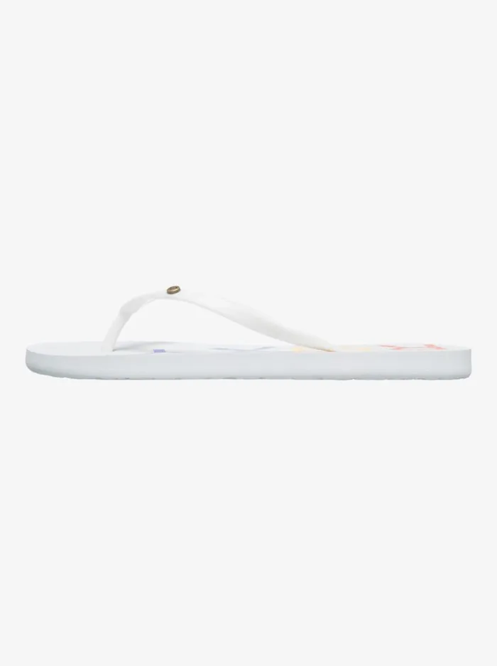 Sandy 8211 Sandals Whiterainbow Monogram Women Roxy Shoes