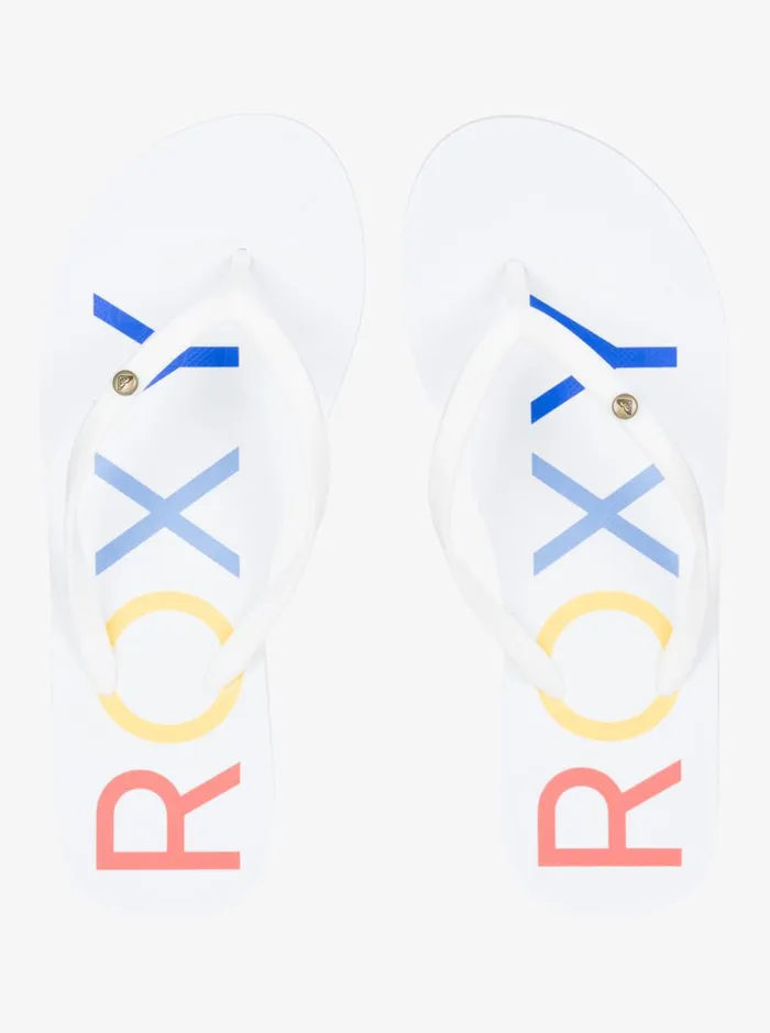 Sandy 8211 Sandals Whiterainbow Monogram Women Roxy Shoes