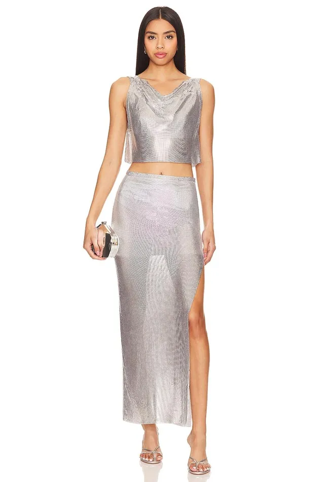 Sascha Top Silver Women Lovers Friends Tops Sascha Top Silver Women Lovers Friends Tops