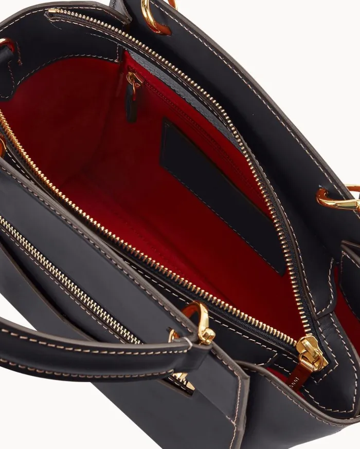 Satchels Women Dooney and Bourke Alto Small Callista Black Satchels Women Dooney and Bourke Alto Small Callista Black