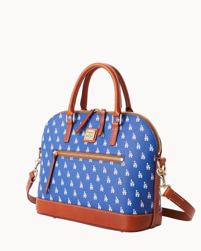Satchels Women Dooney and Bourke MLB Dodgers Domed Zip Satchel Dodgers Satchels Women Dooney and Bourke MLB Dodgers Domed Zip Satchel Dodgers