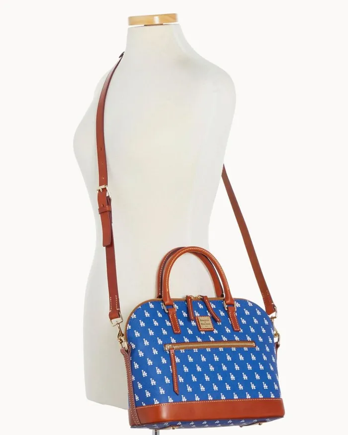 Satchels Women Dooney and Bourke MLB Dodgers Domed Zip Satchel Dodgers Satchels Women Dooney and Bourke MLB Dodgers Domed Zip Satchel Dodgers