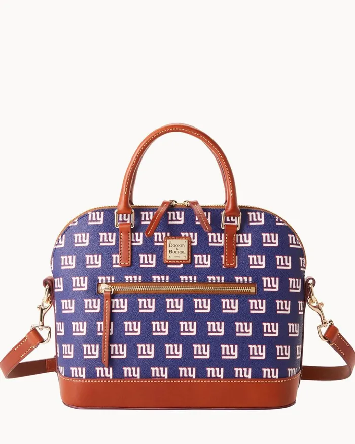 Satchels Women Dooney and Bourke NFL NY Giants Domed Zip Satchel Giants