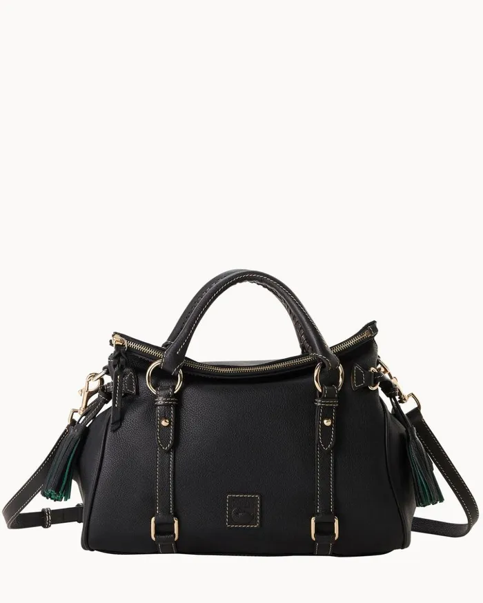 Satchels Women Dooney and Bourke Sorrento Large Satchel Black
