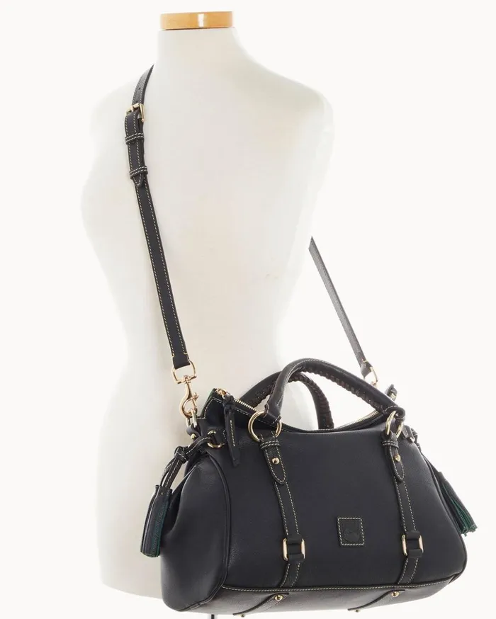 Satchels Women Dooney and Bourke Sorrento Large Satchel Black Satchels Women Dooney and Bourke Sorrento Large Satchel Black