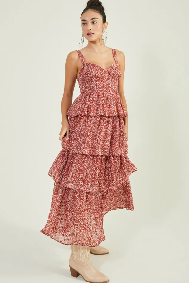 Scarlett Ruffled Maxi Dress Special Occasion Altar8217d State Women