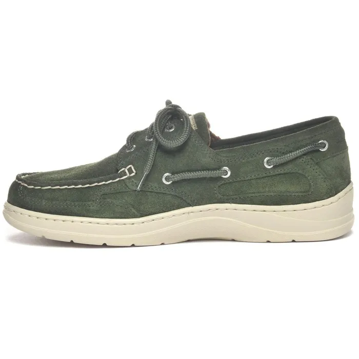 SCOTTY Green Men Sebago Boat Shoes SCOTTY Green Men Sebago Boat Shoes