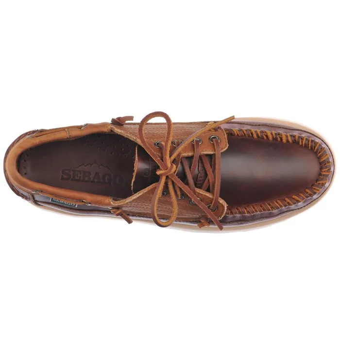SENECA Brown Men Sebago Laced Shoes