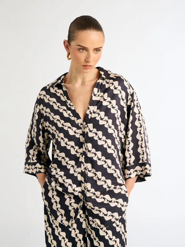 SHEIKE CoOrds and Sets Women CHAIN LINK TWILL SHIRT