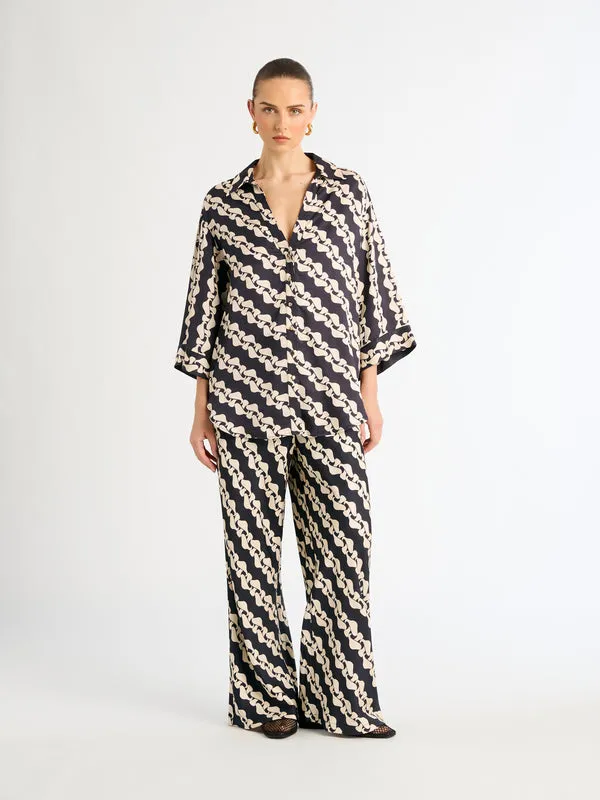 SHEIKE CoOrds and Sets Women CHAIN LINK TWILL SHIRT