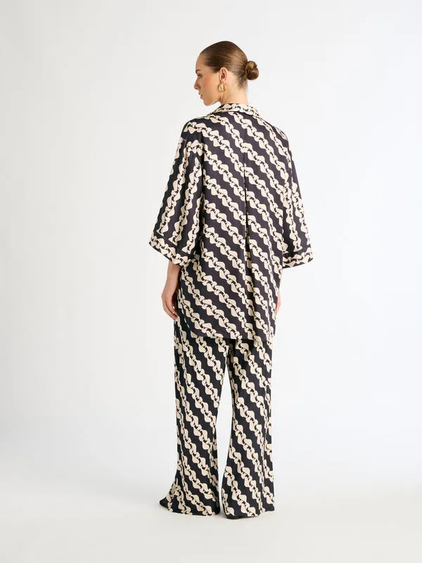 SHEIKE CoOrds and Sets Women CHAIN LINK TWILL SHIRT