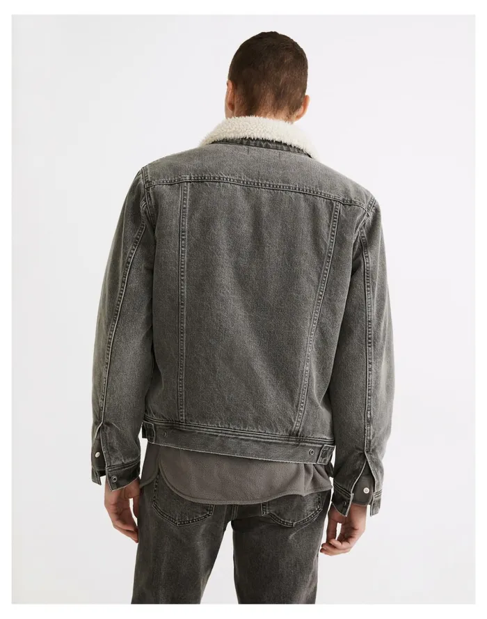 Sherpa Classic Jean Jacket In Moore Wash Moore Wash Men Madewell Jackets Sherpa Classic Jean Jacket In Moore Wash Moore Wash Men Madewell Jackets