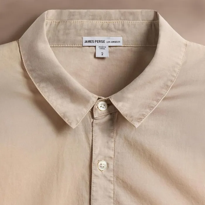 Shirting Men James Perse Standard Shirt Faint Pigment Shirting Men James Perse Standard Shirt Faint Pigment