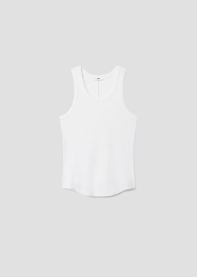 Shirts Men Agolde Morris Tank White