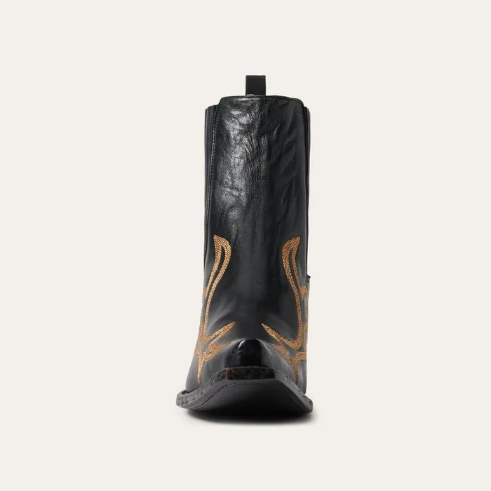Shorties Women Stetson Greta Boots Black