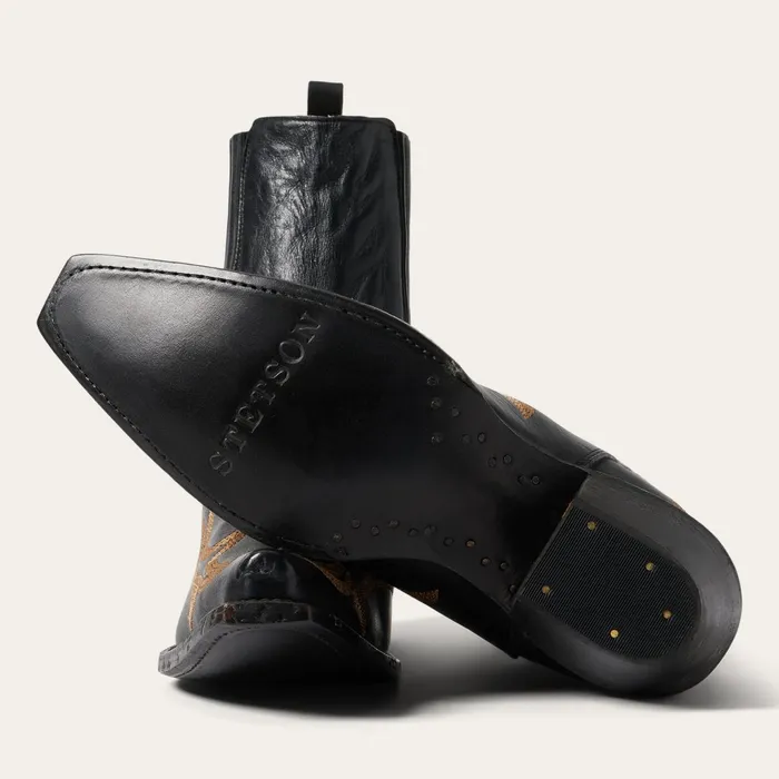Shorties Women Stetson Greta Boots Black