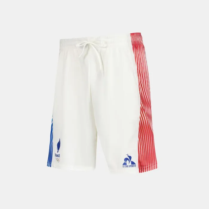 Shorts Men Le Coq Sportif France039s Olympic Team Shorts Marshmallow