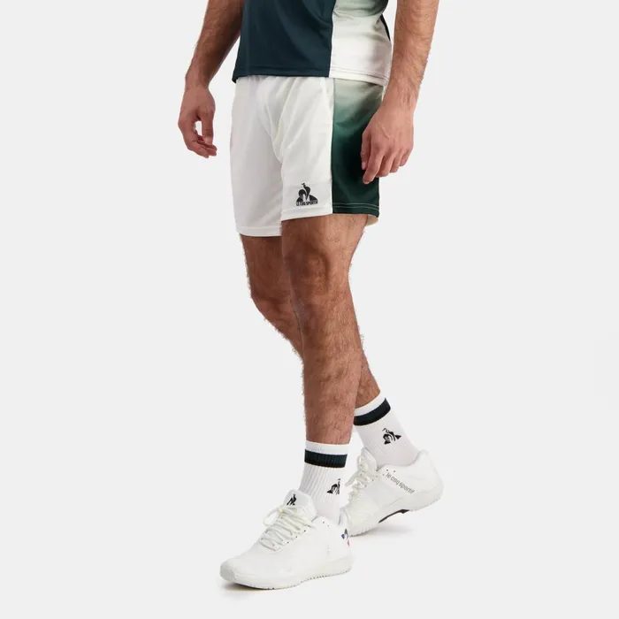 Shorts Men Le Coq Sportif Performance Tennis Shorts Marshmallow