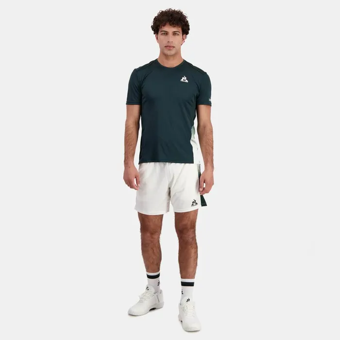 Shorts Men Le Coq Sportif Performance Tennis Shorts Marshmallow