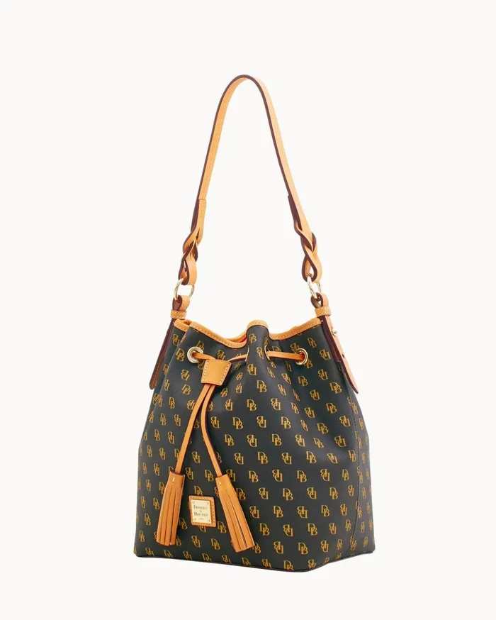 Shoulder Bags Women Dooney and Bourke Blakely Tasha Drawstring Brown Tmoro Shoulder Bags Women Dooney and Bourke Blakely Tasha Drawstring Brown Tmoro