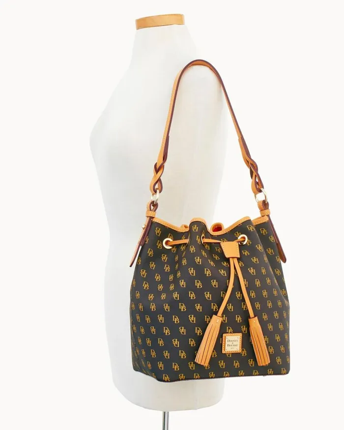 Shoulder Bags Women Dooney and Bourke Blakely Tasha Drawstring Brown Tmoro Shoulder Bags Women Dooney and Bourke Blakely Tasha Drawstring Brown Tmoro