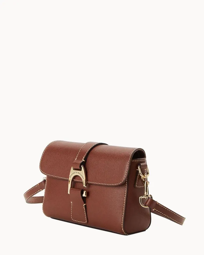 Shoulder Bags Women Dooney and Bourke Saffiano Kyra Bag Amber Shoulder Bags Women Dooney and Bourke Saffiano Kyra Bag Amber