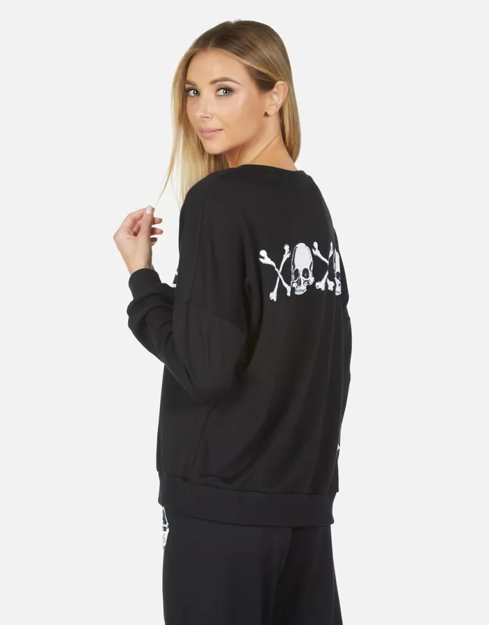 Sierra Bone Diamond Black Women039s Lauren Moshi Long Sleeve