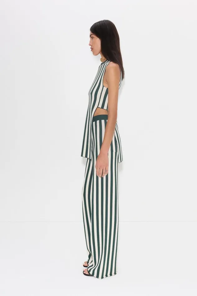 Simon Miller Knits By Canoga Top In Gummy GreenEcru Women Tops