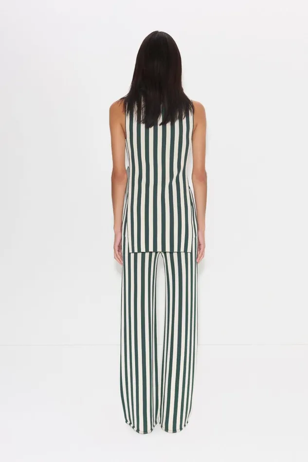 Simon Miller Knits By Canoga Top In Gummy GreenEcru Women Tops