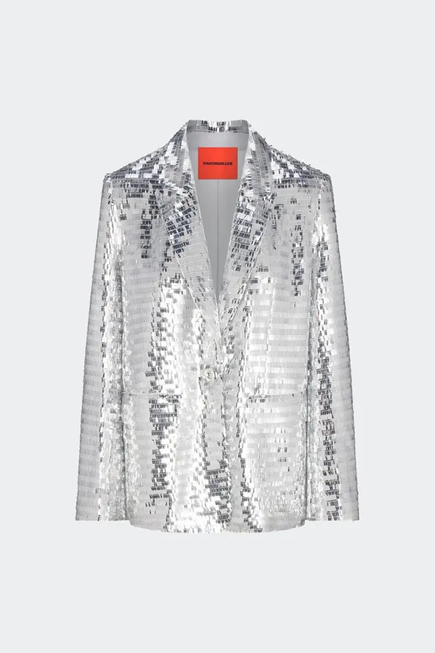 Simon Miller Lennox Jacket In Satellite Silver Women Sets