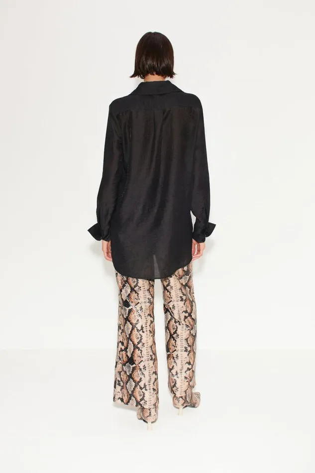 Simon Miller Pia Vegan Snake Pant In Snake Print Vegan Leather Women Bottoms Simon Miller Pia Vegan Snake Pant In Snake Print Vegan Leather Women Bottoms