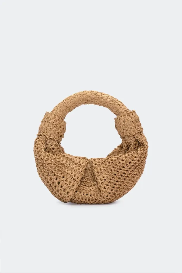 Simon Miller Raffia Lopsy Bag In Natural Women Bags
