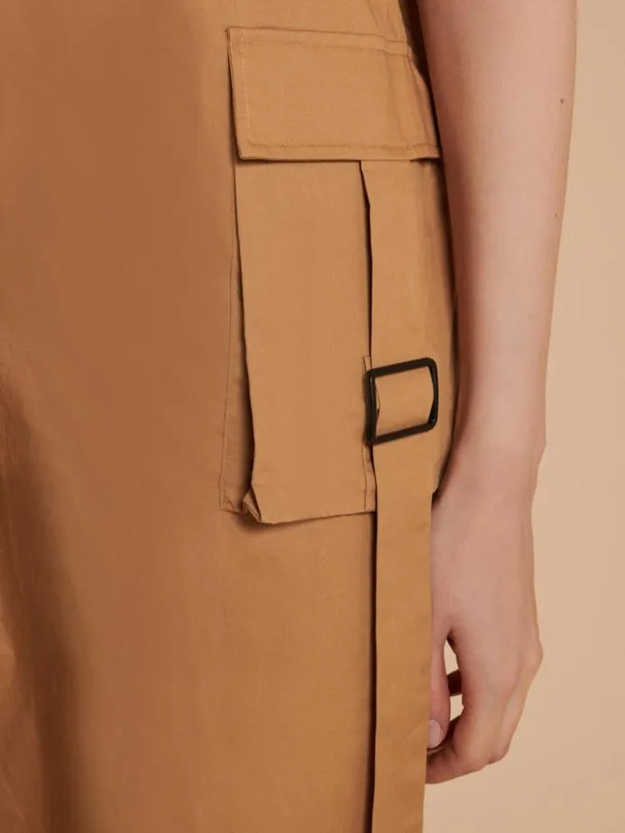 Sister Jane Dresses Women Ghospell Iona Cargo Shirt Dress Tan Sister Jane Dresses Women Ghospell Iona Cargo Shirt Dress Tan