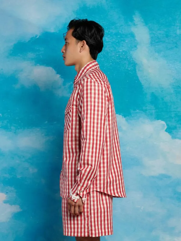 Sister Jane Tops Women Stables Gingham Shirt Gingham Red