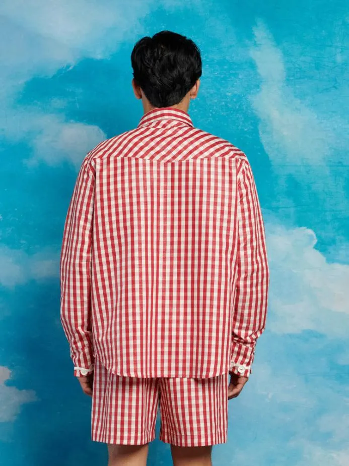 Sister Jane Tops Women Stables Gingham Shirt Gingham Red