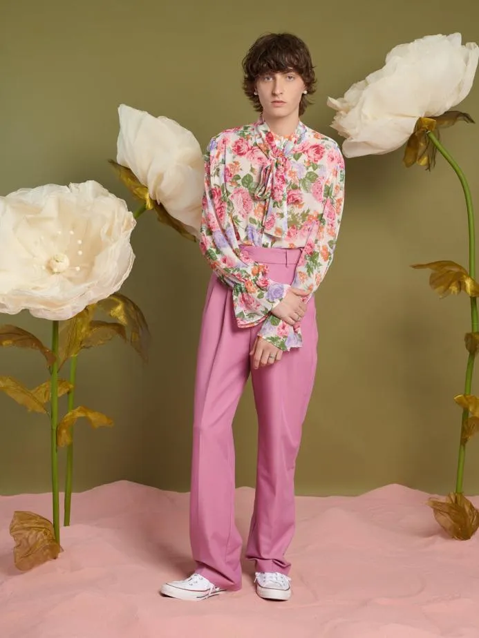 Sister Jane Trousers Men Lionel High Waisted Trousers Cotton Candy Sister Jane Trousers Men Lionel High Waisted Trousers Cotton Candy