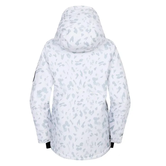 Ski Life Jacket White Dash Print Women Dare 2b Ski Jackets