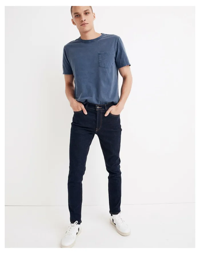 Skinny Jeans In Rinse Wash Rinse Men Madewell Jeans