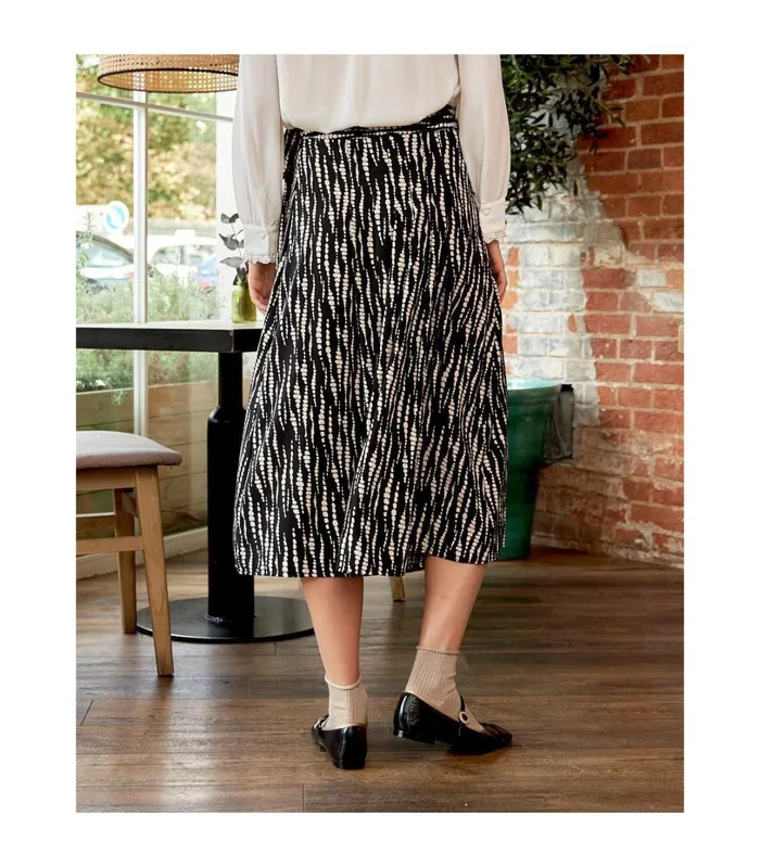 Skirt Knot Ghaada Black Women Polin Et Moi Skirts
