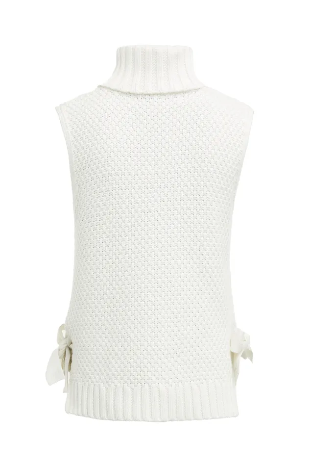 Sleeveless Knit Natural Women Holland Cooper Knitwear