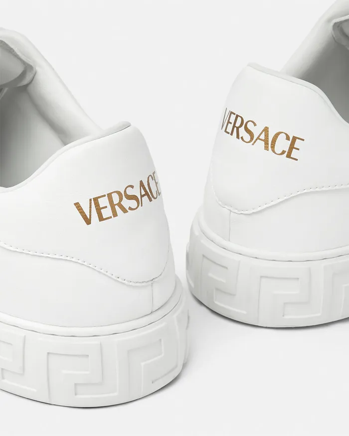 Sneakers Men Versace Greca Sneakers White