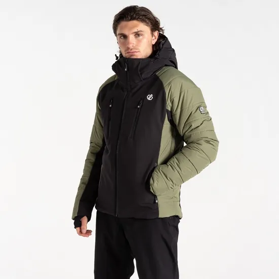 Speed II Ski Jacket Olivine Green Black Men Dare 2b Ski Jackets