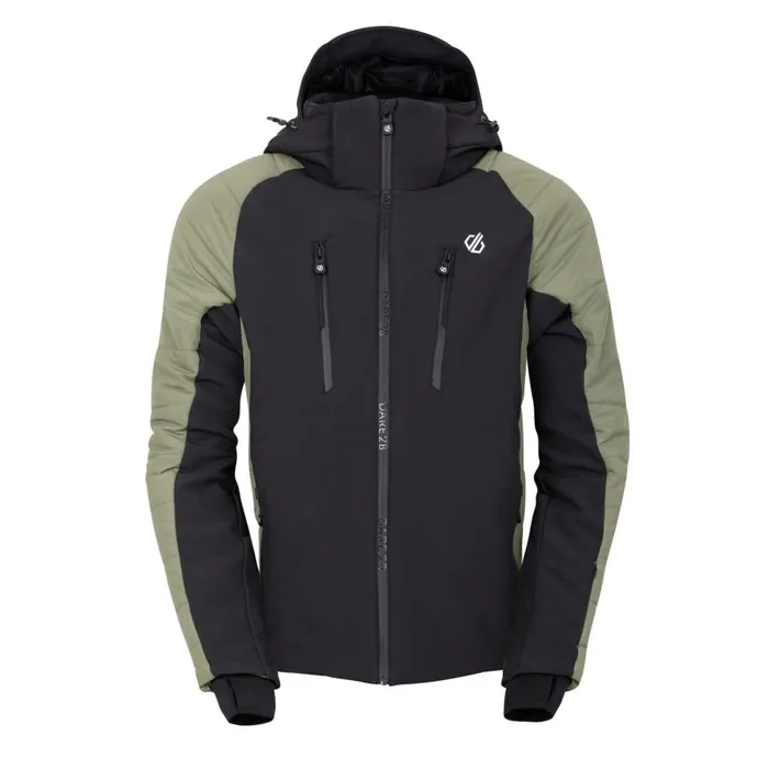 Speed II Ski Jacket Olivine Green Black Men Dare 2b Ski Jackets