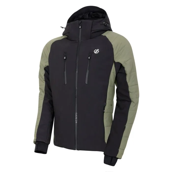 Speed II Ski Jacket Olivine Green Black Men Dare 2b Ski Jackets