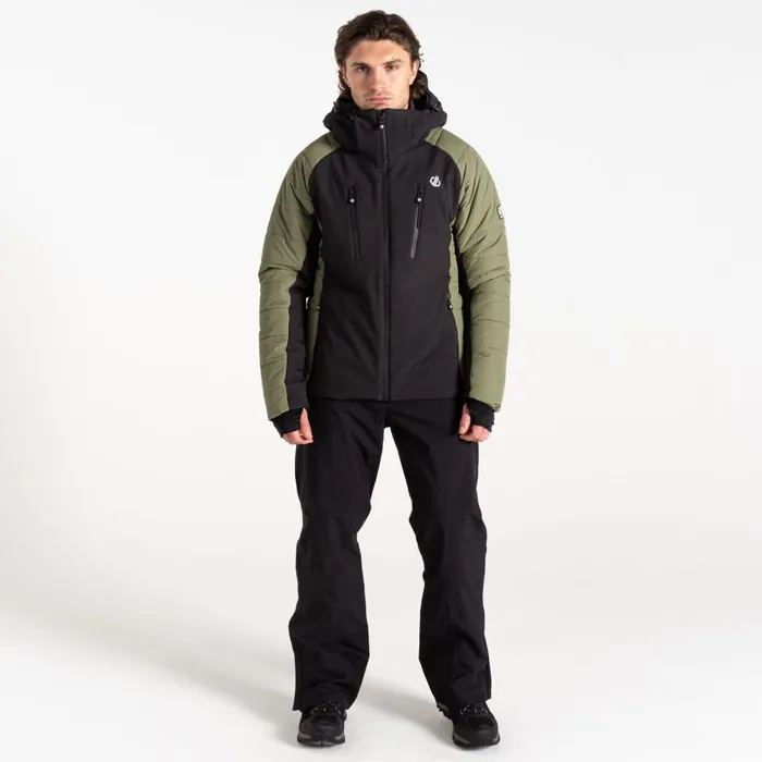 Speed II Ski Jacket Olivine Green Black Men Dare 2b Ski Jackets