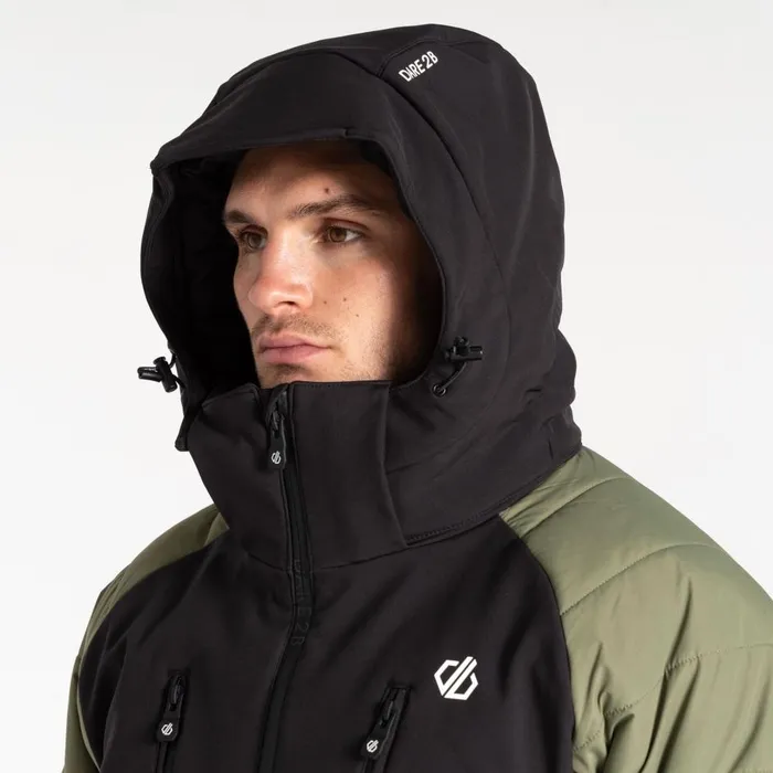Speed II Ski Jacket Olivine Green Black Men Dare 2b Ski Jackets