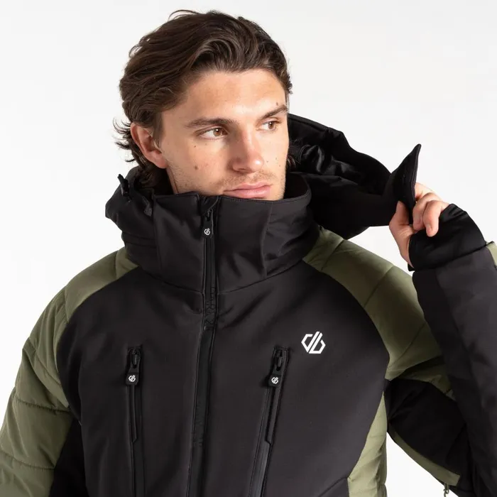 Speed II Ski Jacket Olivine Green Black Men Dare 2b Ski Jackets